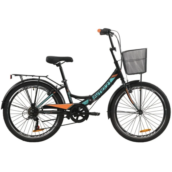 Велосипед ST 24 Formula SMART трещотка с корзиной 