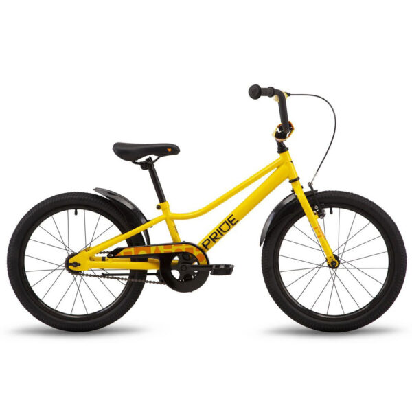 Велосипед 18" Pride FLASH 18 2023 помаранчевий