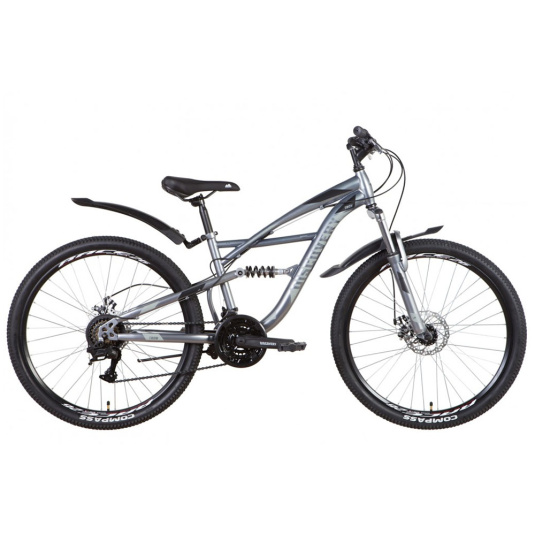 Велосипед ST 26" Discovery TRON AM2 DD с крылом Pl 