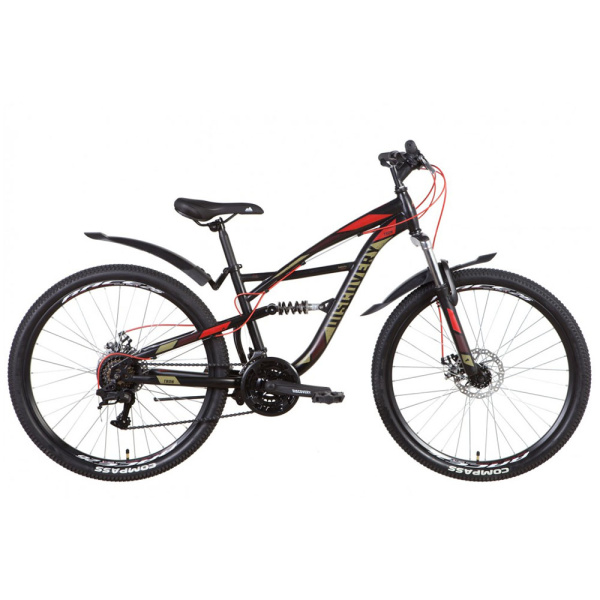 Велосипед ST 26" Discovery TRON AM2 DD с крылом Pl 