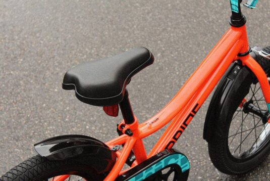 Велосипед 16" Pride FLASH 16 2023 помаранчевий