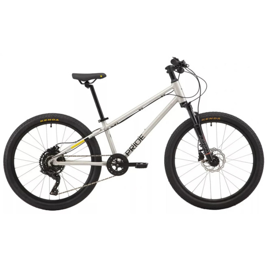 Велосипед 24" Pride GLIDER 4.3 2023, RAW ALL/YELLOW