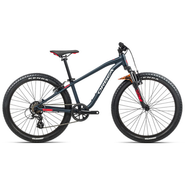 Подростковый велосипед Orbea MX 24 XC 2022 / рама 14" сине-красный (M00824I5)