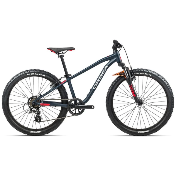 Подростковый велосипед Orbea MX 24 XC 2022 / рама 14" сине-красный (M00824I5)