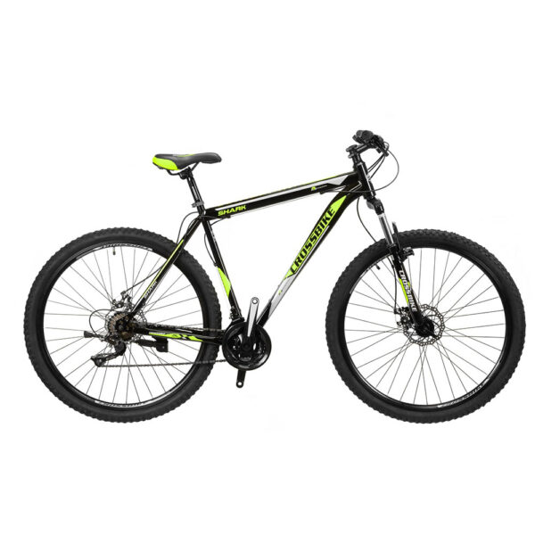 Велосипед 29 Cross Shark 2021 / рама 17" черно-зеленый (29CJPr21-003491)