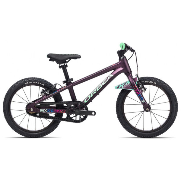 Детский велосипед Orbea MX 16 2022 / фиолетовый (M00216I4)