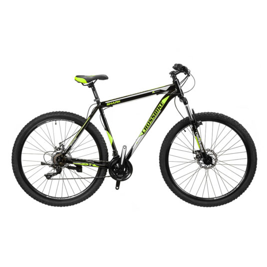 Велосипед 29 Cross Shark 2021 / рама 17" черно-зеленый (29CJPr21-003491)