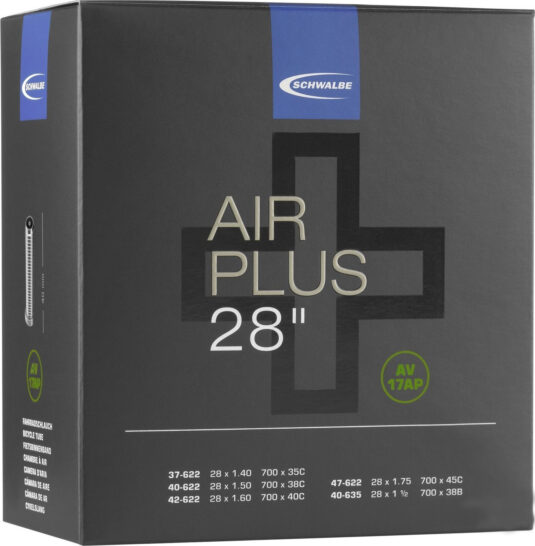 Камера 28" x1.90" (37/47-622/635) Schwalbe AV17AP AIR PLUS IB AGV 40mm