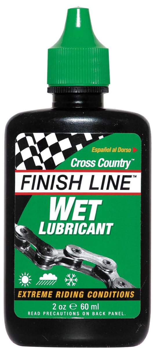 Смазка Finish Line жидкая Wet Lube (Cross Country) для влажных погодных условий, 60ml