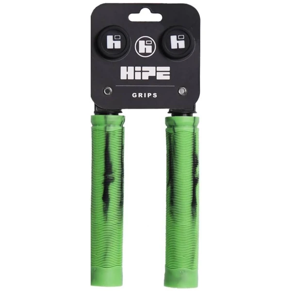 Грипсы для трюкового самоката Hipe H4 Duo, 155мм, black/green