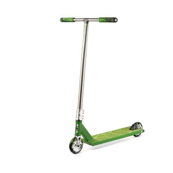 Самокат трюковый Hipe H6 Raw/Green