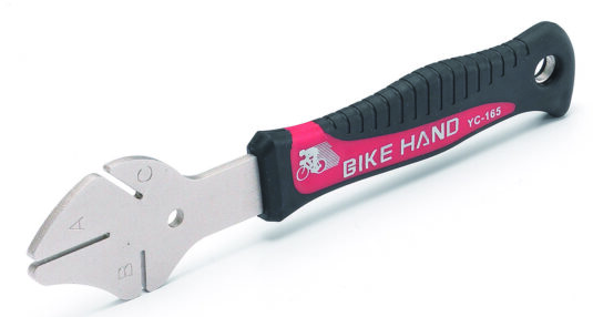Инструмент для выравнивая дисков BikeHand YC-165  Black - Silver YC-165