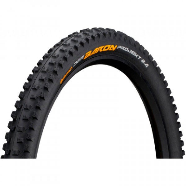 Покрышка Continental Der Baron 2.4 Projekt, 26"x2.40, 60-559, 900гр., черный