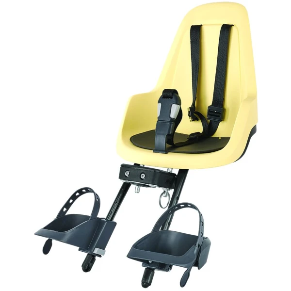 Дитяче велосипедне крісло на кермо Bobike GO mini Lemon Sorbet