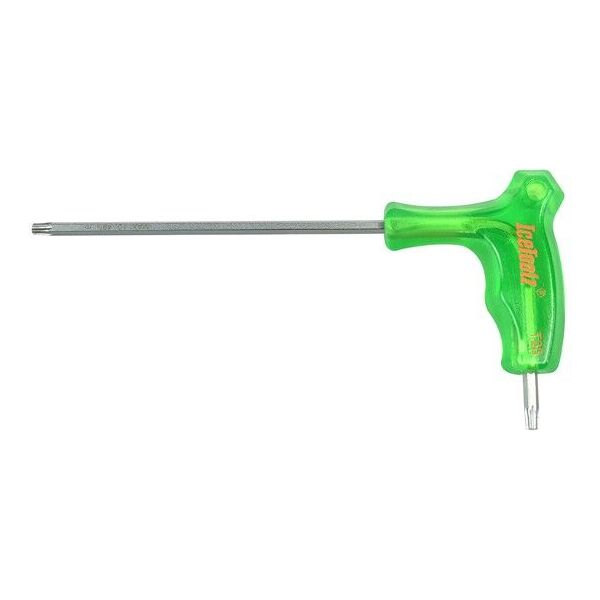 Ключ ICE TOOLZ 7T20 двосторонній T-20, зелений