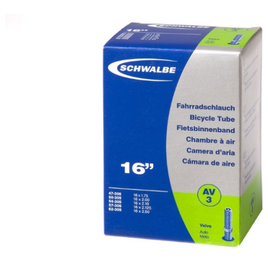 Камера 16" (47/62x305) Schwalbe AV3 40мм EK AGV