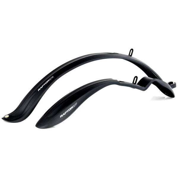 Комплект крил 24 "-28" SIMPLA Raptor SDS, кріплення заднього крила скобою, чорні