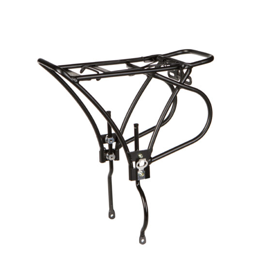Багажник Green Cycle GCR-431 26-28" алюмин. Под дисковый тормоз, черный