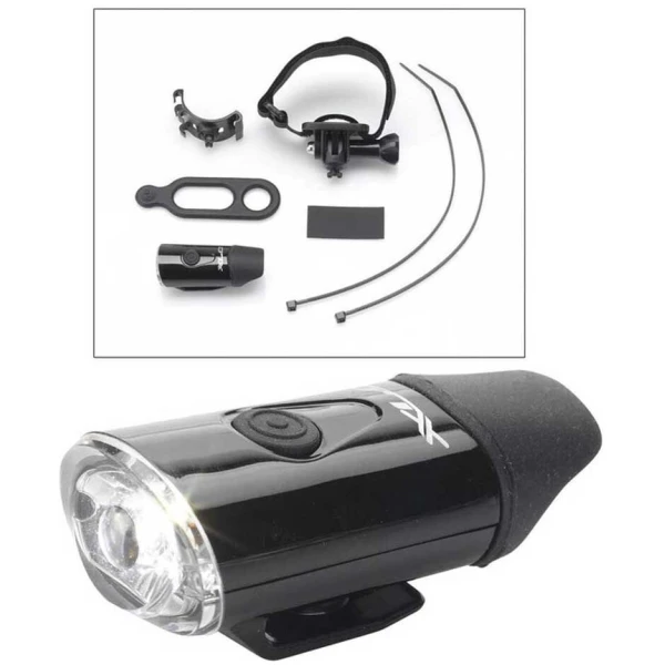 Фара на шлем XLC CL-F20, USB, Led