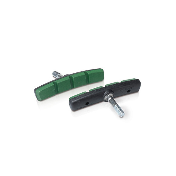 Тормозные колодки V-Brake XLC BS-V11, 4шт, 72 мм, зеленые