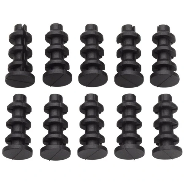 Заглушка и направляющие в раму JAGWIRE CHA166, Close Type (6 to 6,3mm Frame), черные (10шт)