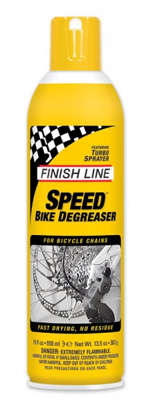 Очиститель цепи Finish Line Speed Bike Degreaser, 500ml аэрозоль
