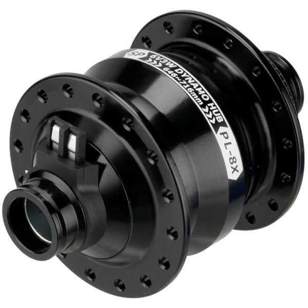 Втулка-динамо CENTER LOCK пер SHUTTER PRECISION SP PL-8X 32H 15X100mm чорн