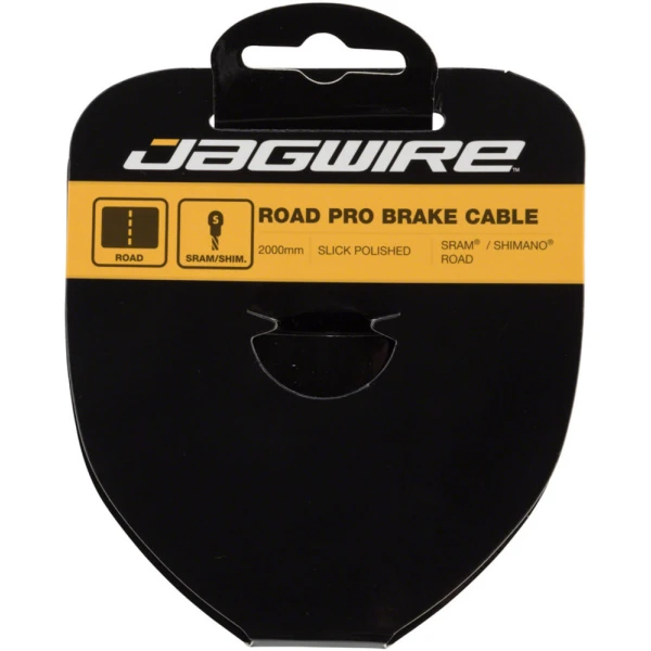 Трос для тормоза JAGWIRE 96SS2000 шлифов. нержав. 1.5х2000мм - Sram/Shimano Road