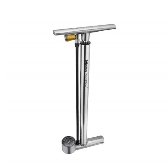 Насос підлоговий Birzman Maha Push & Twist Tiny Tanker, Silver