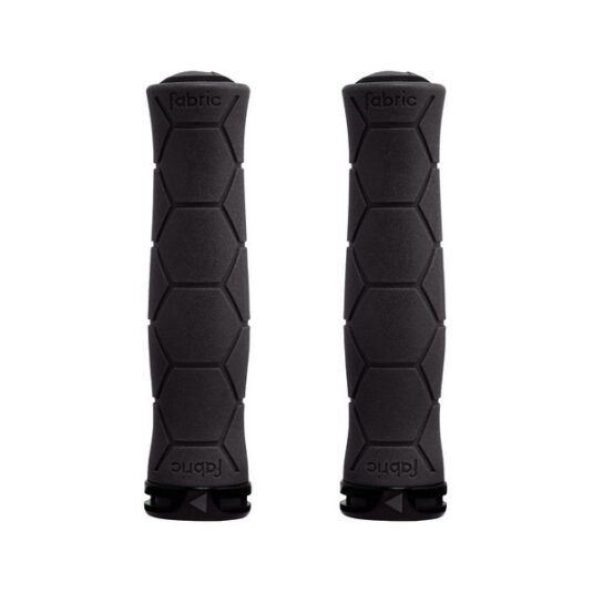 Гріпси Fabric SEMI ERGO GRIP 135мм, алюмінієвий замок, чорні