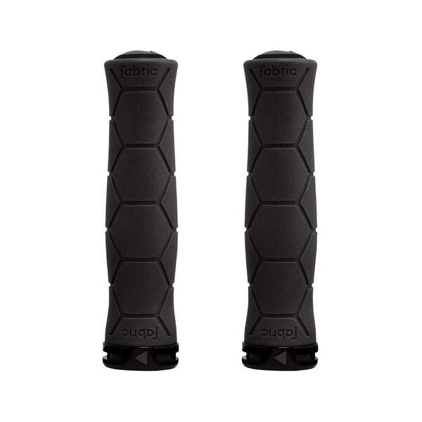 Гріпси Fabric SEMI ERGO GRIP 135мм, алюмінієвий замок, чорні