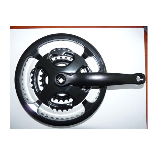 Шатуни SQ PROWHEEL MY-S871+ 28/38/48Т під квадрат 170мм чорні