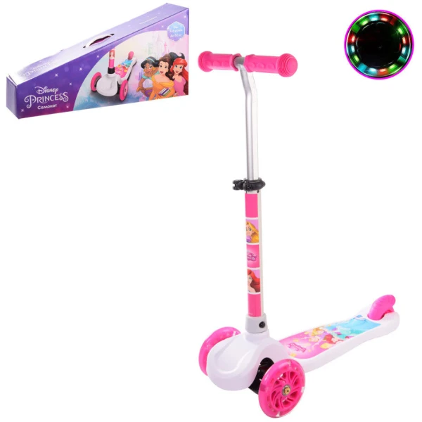 Самокат детский 3-х колёсный LS2117 (RL7T) Disney Princess