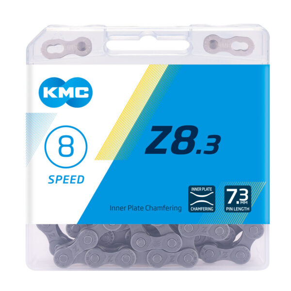 Цепь на велосипед 8 скоростей KMC Z8.3 с замком