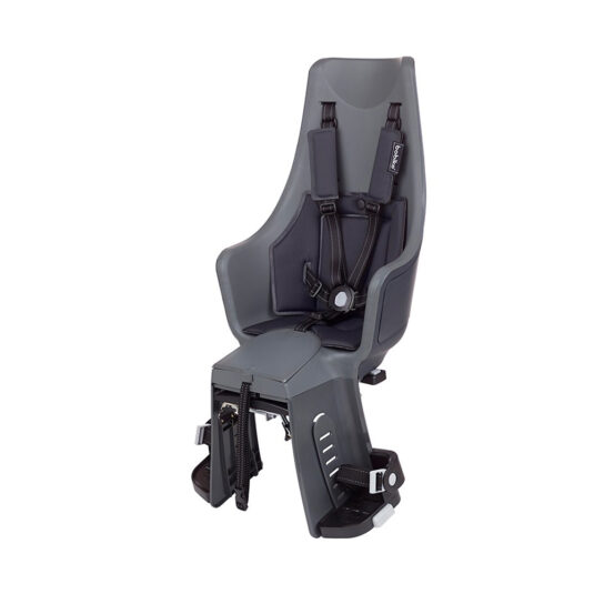 Детское велокресло на багажник Bobike Exclusive maxi Plus Carrier / Urban grey