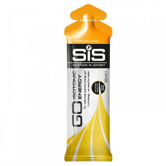 Гель ізотонічний вуглеводний SIS Go Isotonic Gel, Тропічні фрукти, 60мл