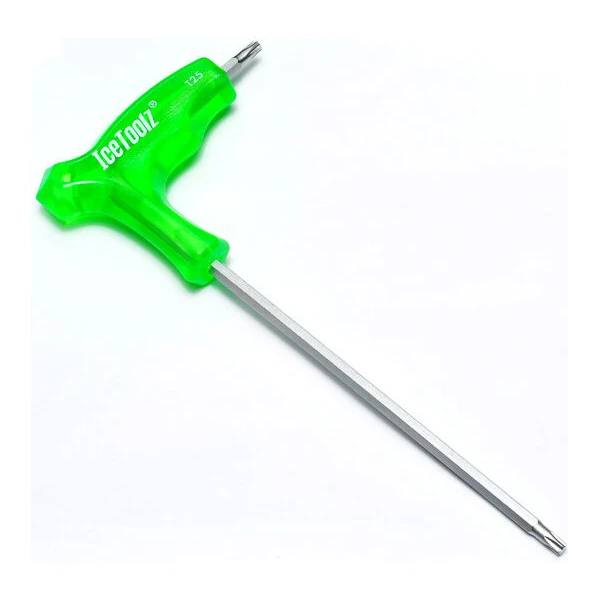 Ключ Ice Toolz 7T25 двухсторонний T-25, зеленый