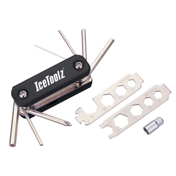 Ключ ICE TOOLZ 93B1 складаний 20 інструментів