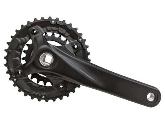 Комплект шатунів PROWHEEL ZEPHYR-551 (10S) 170mm, 36/22T black