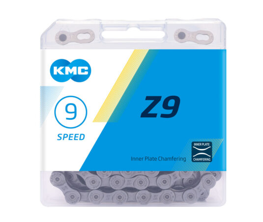 Ланцюг на велосипед 9 швидкостей KMC Z9 із замком, 116 ланок