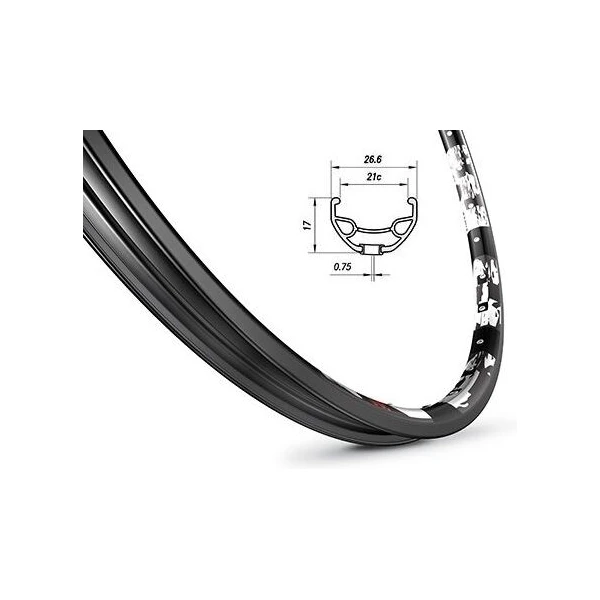 Обод 26" MACH 1 KARMA DISC, 32отв. AV, черн