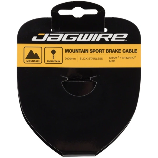 Трос для тормоза JAGWIRE 94SS2000 шлифов. нержав. - 1.5X2000мм - SRAM/Shimano MTB