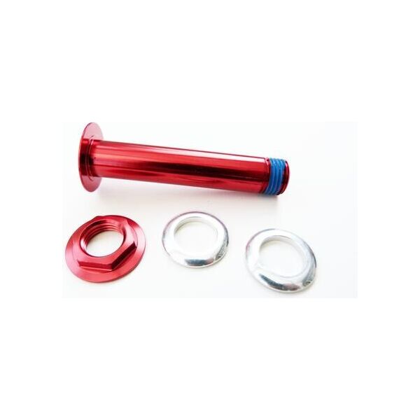Главный крепежный болт (пивот) подвески Cannondale RZ, красный KP070/RED