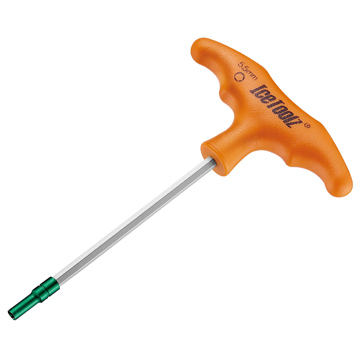 Ключ ICE TOOLZ 12B7 д/спиць 3.2mm з Т-подібною ручкою під квадратний ніпель