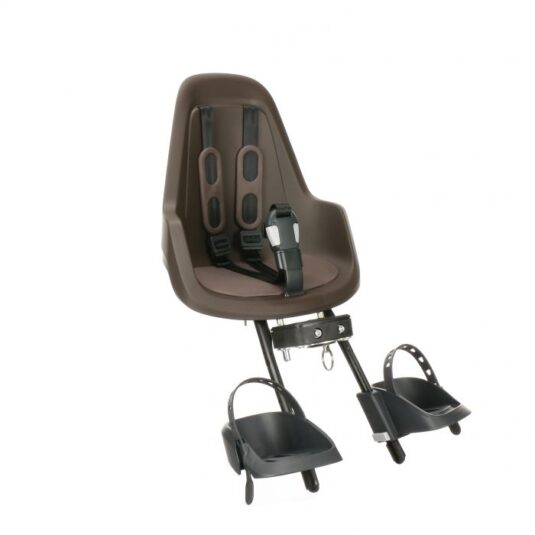 Детское велокресло  на руль Bobike Mini ONE / Coffee brown