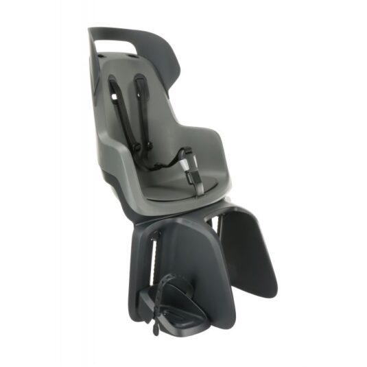 Дитяче велокрісло на багажник Bobike Maxi GO Carrier / Macaron grey