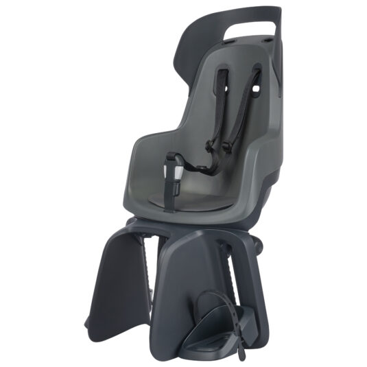 Дитяче велокрісло на багажник Bobike Maxi GO Carrier / Macaron grey