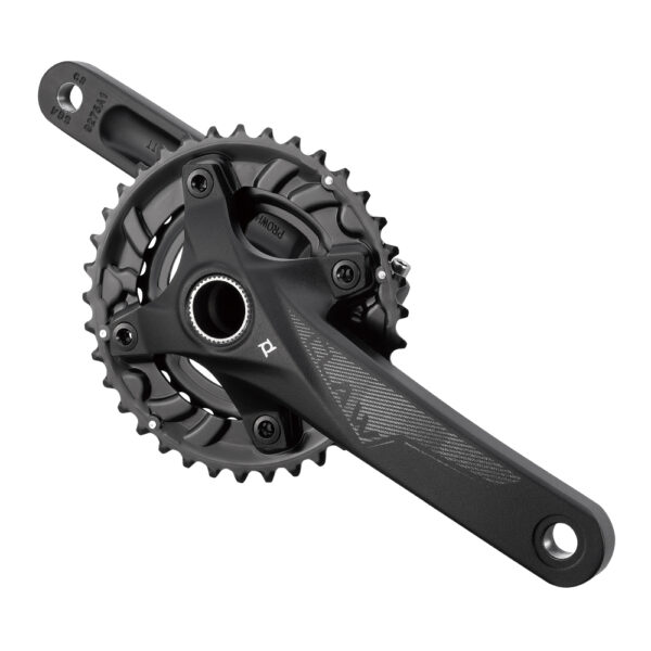 Шатуны на 2 звезды PROWHEEL CLAW-501-TT (11S) 175mm, 36/26T black
