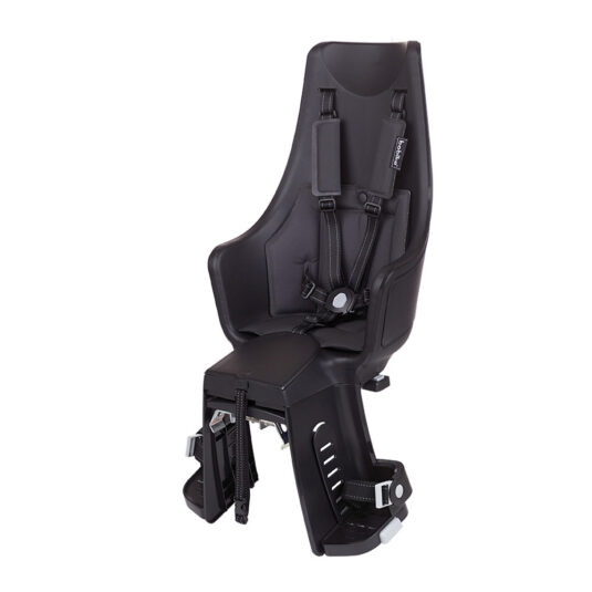 Детское велокресло  на багажник Bobike Exclusive maxi Plus Carrier LED / Urban black