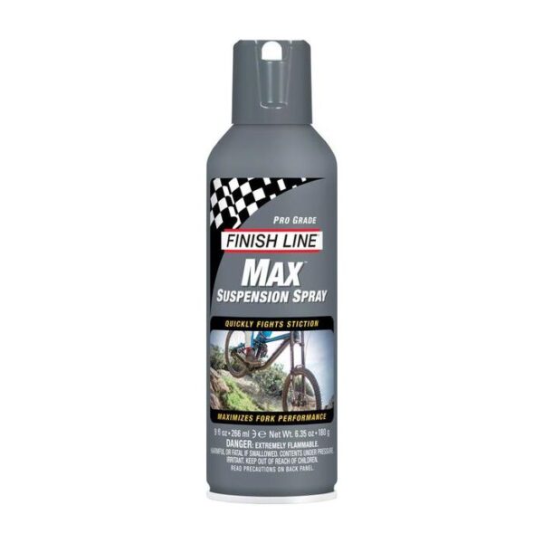 Спрей-мастило Finish Line MAX - Pro-grade Suspension Spray - 9oz (266ml Aerosol)